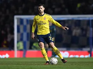 Portsmouth V Arsenal FA Cup 5th Rd 2020 Prints: Arsenal's Pablo Mari in FA Cup Fifth Round Action against Portsmouth