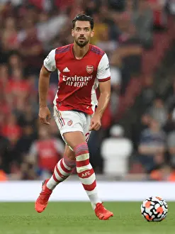 Arsenal V Chelsea 2021-22 Prints: Arsenal's Pablo Mari Faces Off Against Chelsea at Emirates Stadium (2021-22)