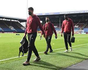 Burnley V Arsenal 2021-22 Prints: Arsenal's Pablo Mari Heads to Turf Moor Ahead of Burnley Clash - Premier League 2021-22