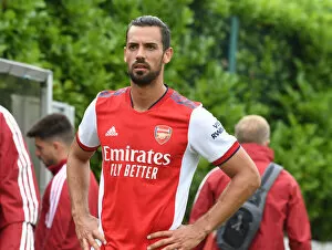 Arsenal v Millwall 2021-22 Collection: Arsenal's Pablo Mari in Pre-Season Action Against Millwall