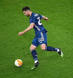 Arsenal's Pablo Mari in UEFA Europa League: A Lone Warrior at Emirates Stadium (Behind Closed Doors)