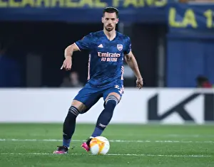 Villarreal V Arsenal 2020-21 Prints: Arsenal's Pablo Mari in UEFA Europa League Semi-Final Clash Against Villarreal in Empty Estadio de la Ceramica