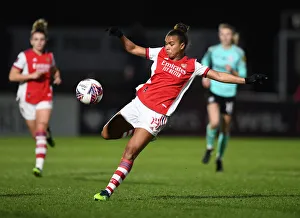 Arsenal Women V Brighton And Hove Albion Women 2021-22 Prints: Arsenal's Parris Scores in FA WSL Showdown: Arsenal Women vs Brighton Hove Albion
