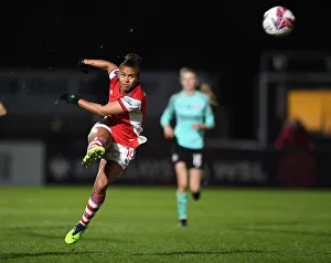 Arsenal Women V Brighton And Hove Albion Women 2021-22 Prints: Arsenal's Parris Takes On Brighton in FA WSL Showdown