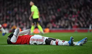 Arsenal's Pepe in Action: Arsenal vs Sheffield United, Premier League 2019-2020