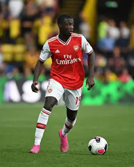 Arsenal's Pepe Dazzles: Premier League Showdown Against Watford (September 2019)