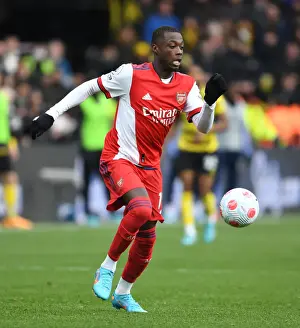 Arsenal's Pepe Scores Stunning Goals: Premier League Showdown vs. Watford 2021-22