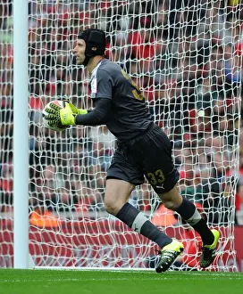 Arsenal V Wolfsburg - Emirates Cup 2015/16 Prints: Arsenal's Petr Cech in Action Against VfL Wolfsburg at the Emirates Cup 2015/16