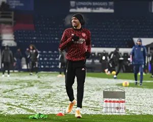 Arsenal's Pierre-Emerick Aubameyang Prepares for West Bromwich Albion Clash (2020-21)