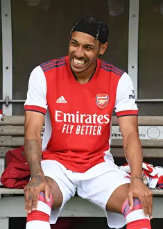Arsenal V Millwall 2021-22 Prints: Arsenal's Pierre-Emile Smith Rowe Gears Up for Arsenal v Millwall Pre-Season Friendly