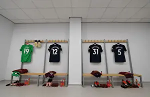 Arsenal's Pre-Match Changing Room Setup: Brighton & Hove Albion vs Arsenal FC (2018-19)