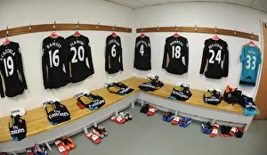Norwich City V Arsenal 2015-16 Prints: Arsenal's Pre-Match Ritual: Norwich City vs Arsenal