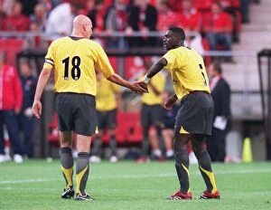 Images Dated 7th August 2006: Arsenal's Pre-Season Triumph: A 3-0 Victory Over AZ Alkmaar (2006-07)