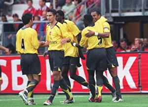 Arsenal's Pre-Season Victory: 3-0 Against AZ Alkmaar, Holland, 2006