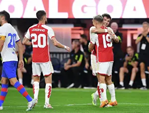 Arsenal's Pre-Season Victory: Trossard Scores Four as Gunners Defeat Barcelona in California