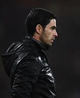 AFC Bournemouth V Arsenal 2019-20 Prints: Arsenal's Premier League Battle: Mikel Arteta at AFC Bournemouth (December 2019)