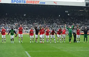 Arsenal's Premier League Victory: Celebrating Over Newcastle United (2012-13)