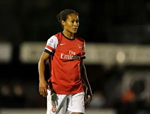 Arsenal Ladies V Bristol Academy 2012 Prints: Arsenal's Rachel Yankey in Action against Bristol Academy in FA WSL Clash