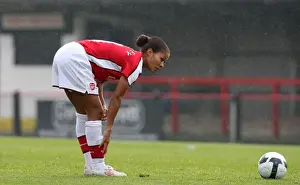 Arsenal Ladies V Sparta Prague 2009-10 Prints: Arsenal's Rachel Yankey Scores in 2:0 Victory over Sparta Prague in UEFA Cup