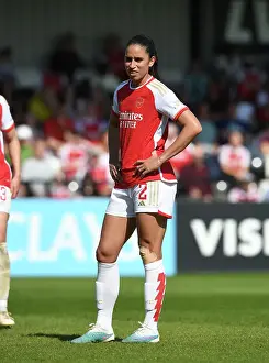 Arsenal's Rafaelle Souza in Action: Arsenal Women vs Aston Villa (2022-23 FA Women's Super League)