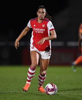 Arsenal's Rafaelle Souza in Action: Arsenal Women vs Brighton Hove Albion Women, FA WSL Clash at Meadow Park