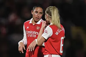 Arsenal's Rafaelle Souza in Action during FA Women's Super League Match against Reading