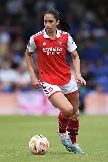 Chelsea Women V Arsenal Women 2022-23 Prints: Arsenal's Rafaelle Souza Sprints Past Chelsea Defenders in FA Women's Super League Clash