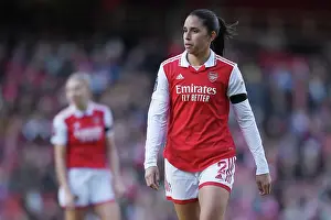 Arsenal's Rafaelle Souza Steals the Show: Arsenal Women vs. Chelsea Women at Emirates Stadium (FA Women's Super League 2022-23)
