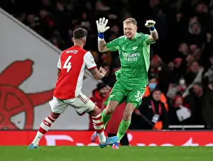 Arsenal's Ramsdale and White: Jubilant in Victory over Wolverhampton Wanderers