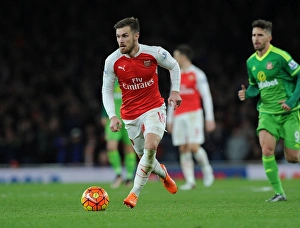 Arsenal Sunderland 2015-16 Prints: Arsenal's Ramsey Stars: Arsenal vs. Sunderland (December 2015)