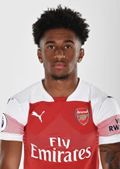 Arsenal's Reiss Nelson at 2018/19 First Team Photo Call
