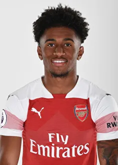 Arsenal's Reiss Nelson at 2018/19 First Team Photo Call