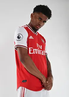 Arsenal Photocall 2019-20 Prints: Arsenal's Reiss Nelson at 2019-2020 Pre-Season Training