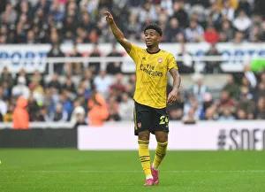Arsenal's Reiss Nelson in Action: Arsenal vs. Newcastle United, Premier League 2019-20