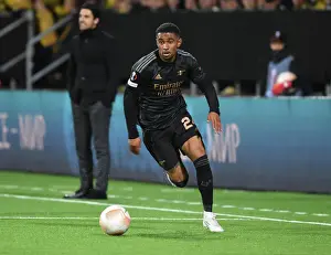 Bodø/Glimt V Arsenal 2022-23 Prints: Arsenal's Reiss Nelson in Action against Bodø/Glimt in Europa League Group A