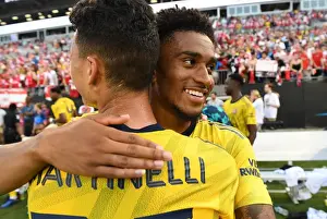 Arsenal's Reiss Nelson Post-Match at 2019 International Champions Cup in Charlotte