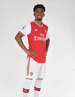 Arsenal's Reiss Nelson at Pre-Season Training