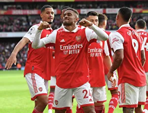 Arsenal's Reiss Nelson Scores Second Goal vs. Nottingham Forest in 2022-23 Premier League