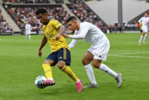 Angers SCO V Arsenal 2019-20 Prints: Arsenal's Reiss Nelson Shines in Angers Friendly