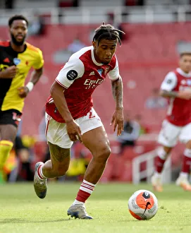 Arsenal's Reiss Nelson Shines in Arsenal FC vs. Watford FC Premier League Clash (2019-20)
