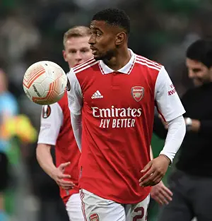 Sporting Lisbon V Arsenal 2022-23 Prints: Arsenal's Reiss Nelson Shines in Europa League Clash Against Sporting Lisbon