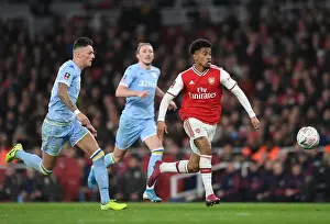 Arsenal V Leeds United FA Cup 2019-20 Prints: Arsenal's Reiss Nelson Shines in FA Cup Clash Against Leeds United