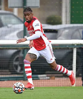 Arsenal V Millwall 2021-22 Prints: Arsenal's Reiss Nelson Shines in Pre-Season: Arsenal vs Millwall (2021-22)
