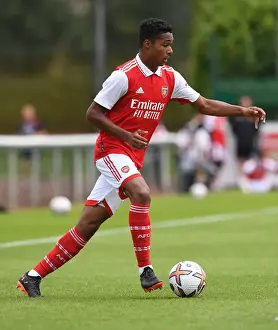 Arsenal's Reuell Walters Trains Against Ipswich Town in Pre-Season 2022-23