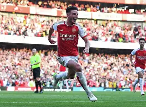 Arsenal's Rice Scores Second: Arsenal 2-Manchester United (2023-24)