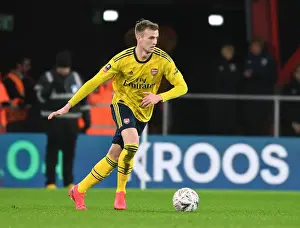 AFC Bournemouth V Arsenal - FA Cup 4th Rd 2020 Prints: Arsenal's Rob Holding in Action against AFC Bournemouth in FA Cup Fourth Round