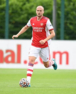 Arsenal V Watford (Pre Season) 2021-22 Prints: Arsenal's Rob Holding in Action: Arsenal vs. Watford Pre-Season Clash, 2021-22