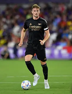 Arsenal's Rob Holding in Action against Orlando City SC during 2022 Pre-Season Friendly