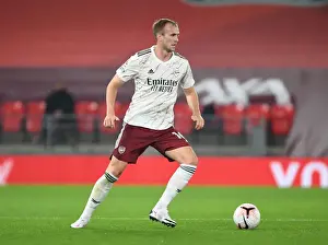 Arsenal's Rob Holding at Anfield: Liverpool vs Arsenal, 2020-21 Premier League