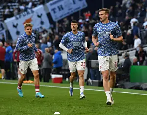 Tottenham Hotspur V Arsenal 2021-22 Prints: Arsenal's Rob Holding Prepares for Tottenham Showdown - Premier League 2021-22